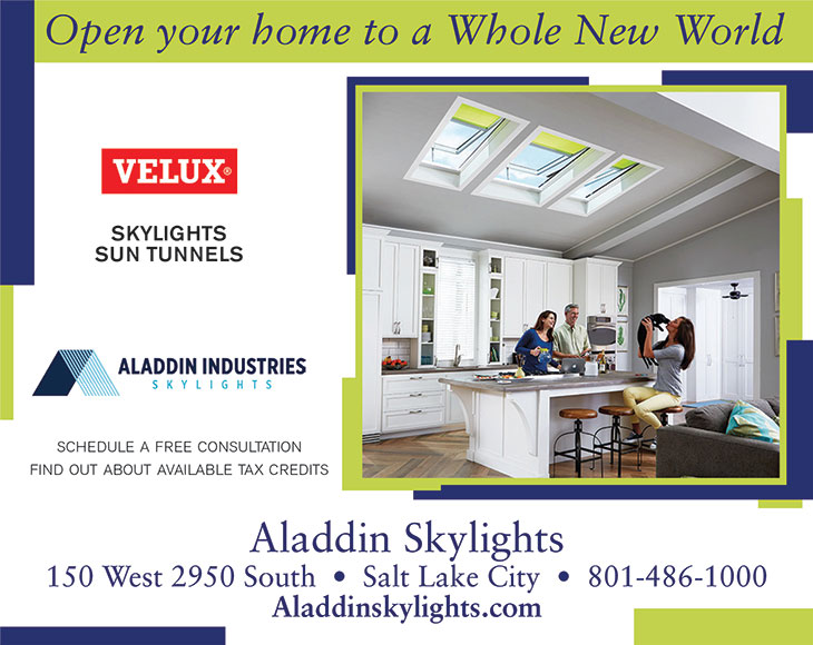 Aladdin Skylights ad